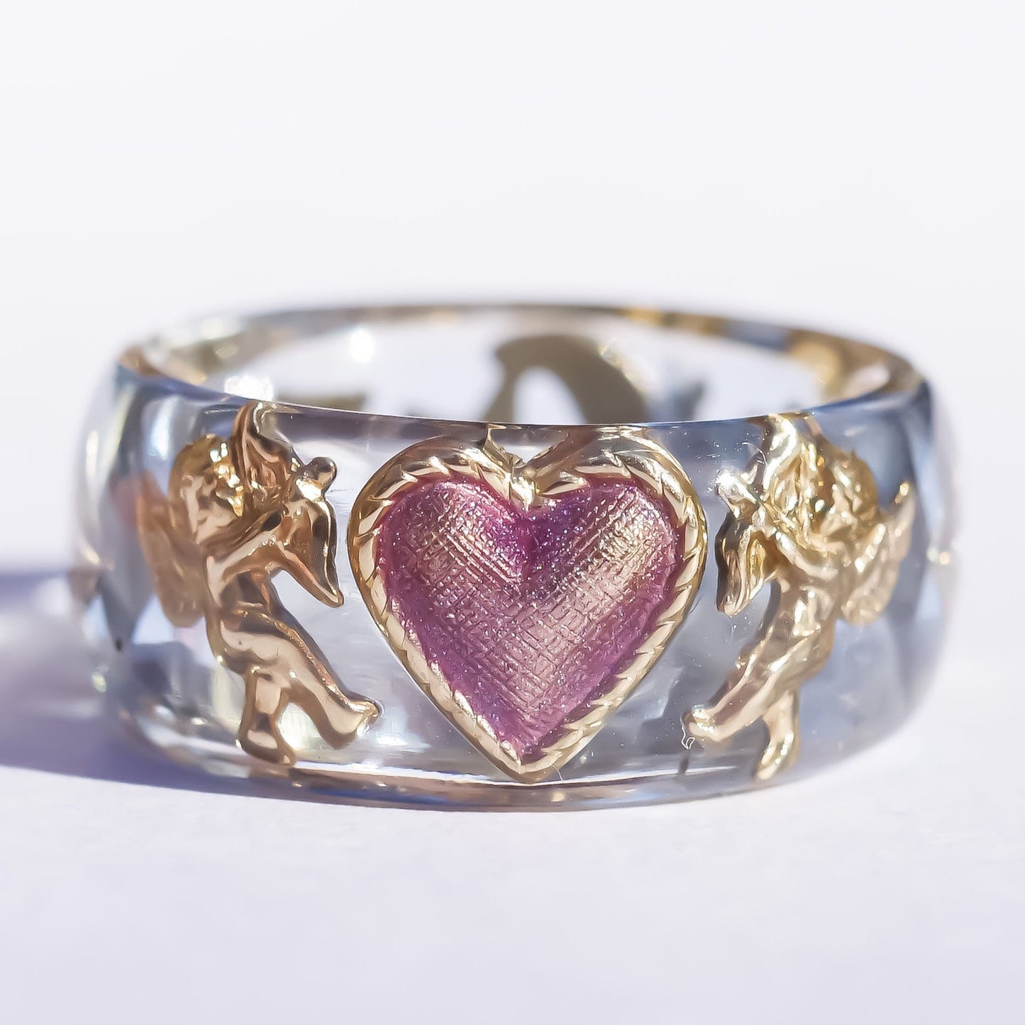 ANGEL RING / HEART ARROW MOON STAR / BLUE / #13