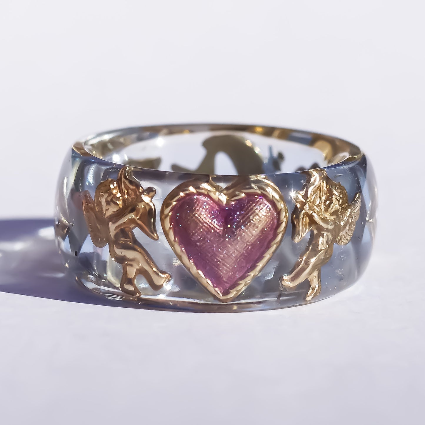 ANGEL RING / HEART ARROW MOON STAR / BLUE / #13