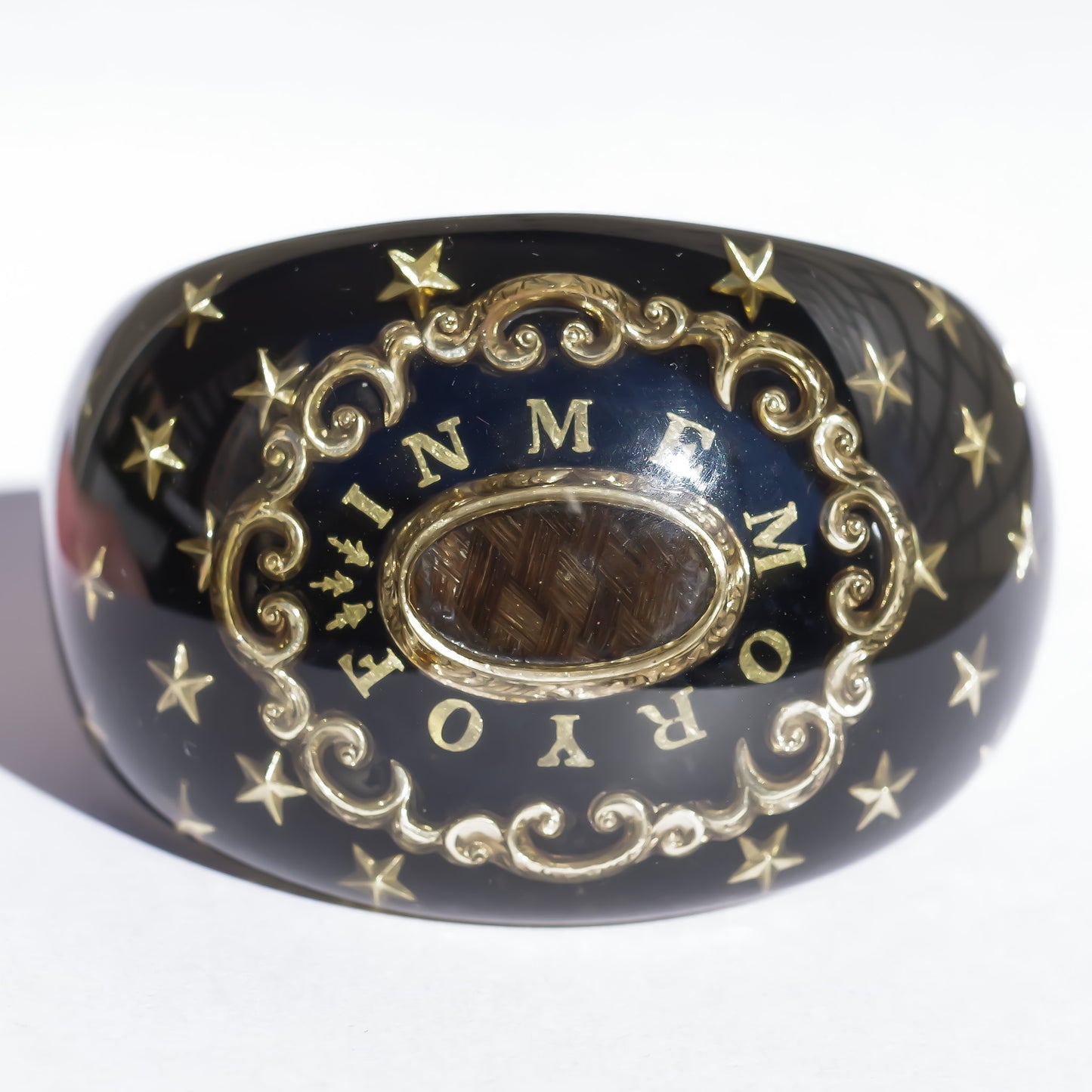 MOURNING BRACELET / BLACK / IN MEMORY OF