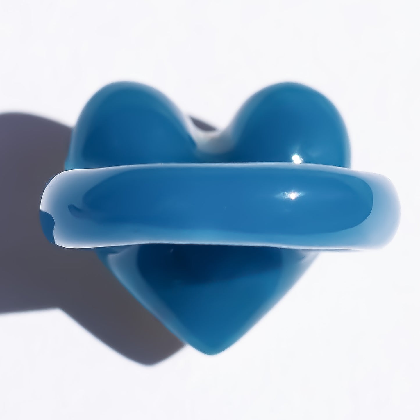 MEMENTO MORI RING / HEART / BLUE / #13