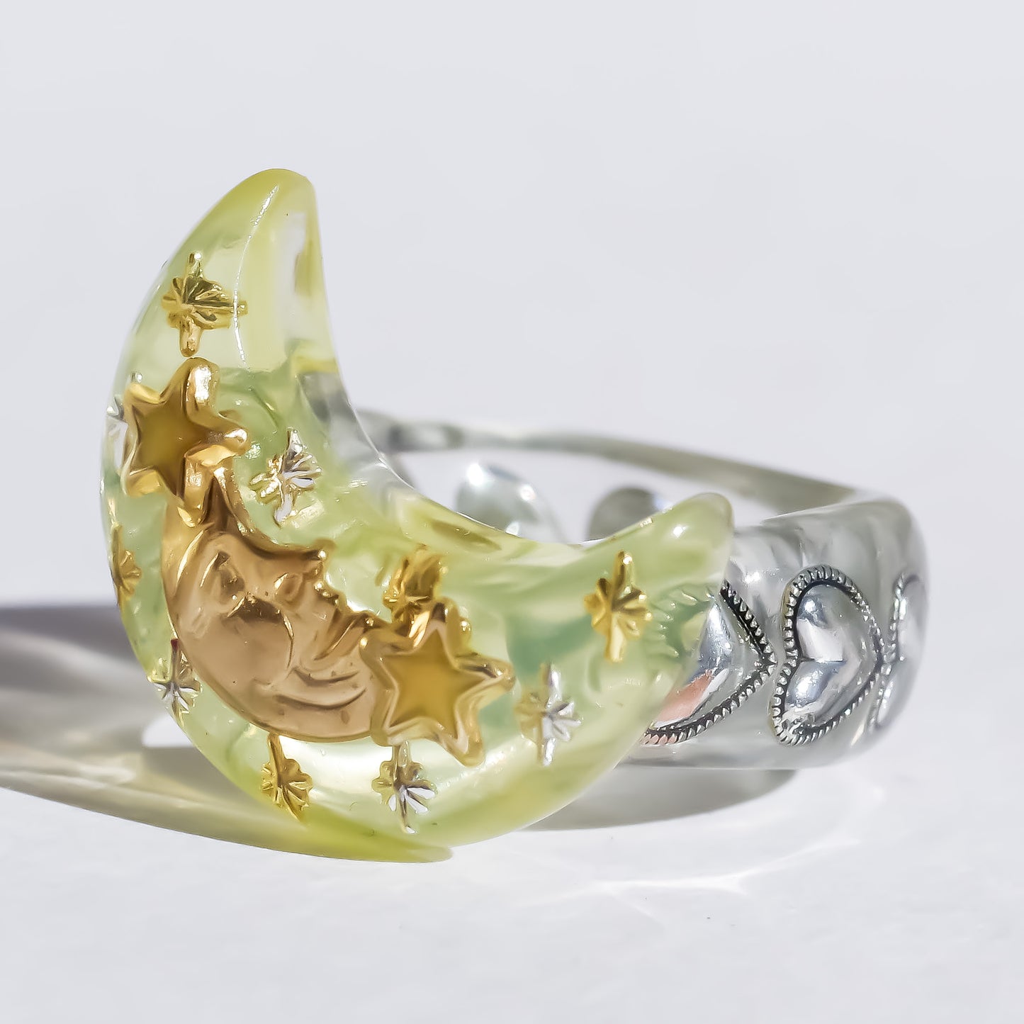 MOON RING / YELLOW / #5