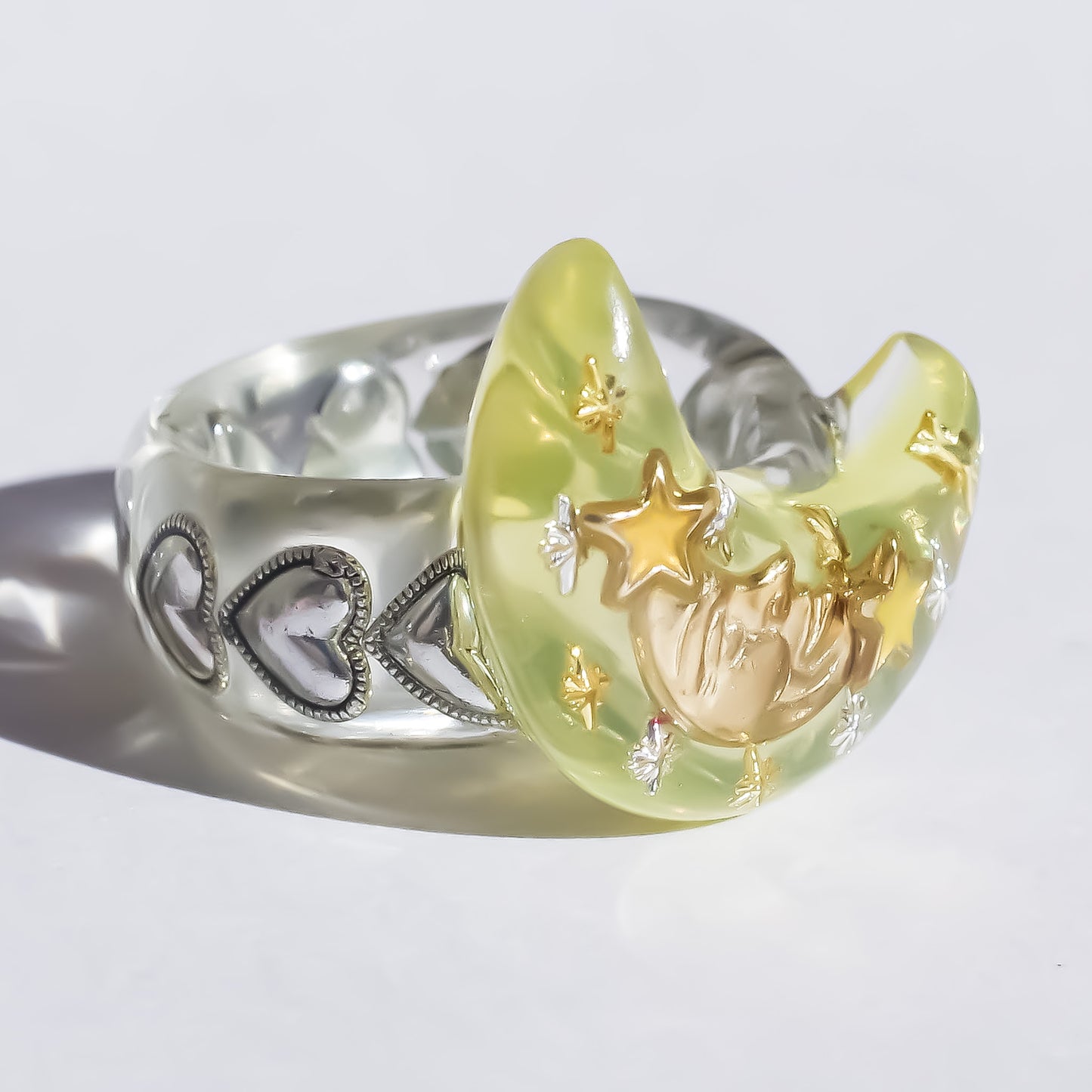 MOON RING / YELLOW / #5