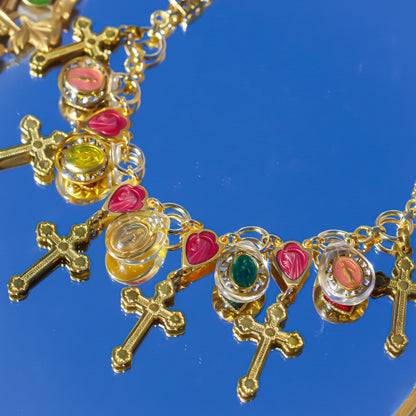 CROSS NECKLACE / MEDAI / HEART / MIX