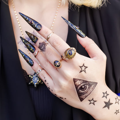 EYE RING / CRYSTAL / CLEAR /#6 #9