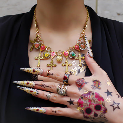 CROSS NECKLACE / MEDAI / HEART / MIX