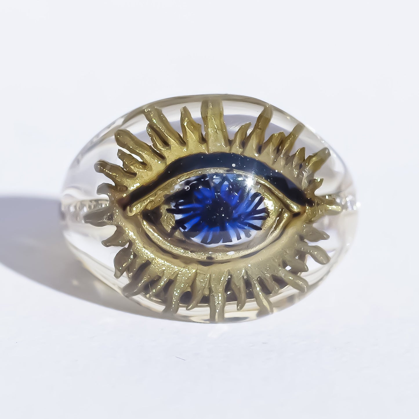 EYE RING / CRYSTAL / CLEAR /#6 #9