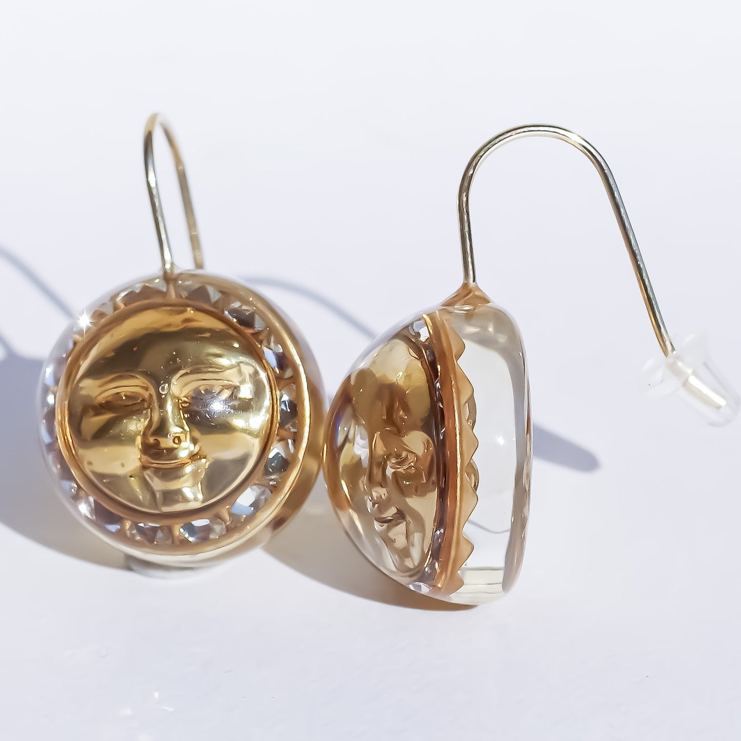 SUN EARRINGS / GOLD
