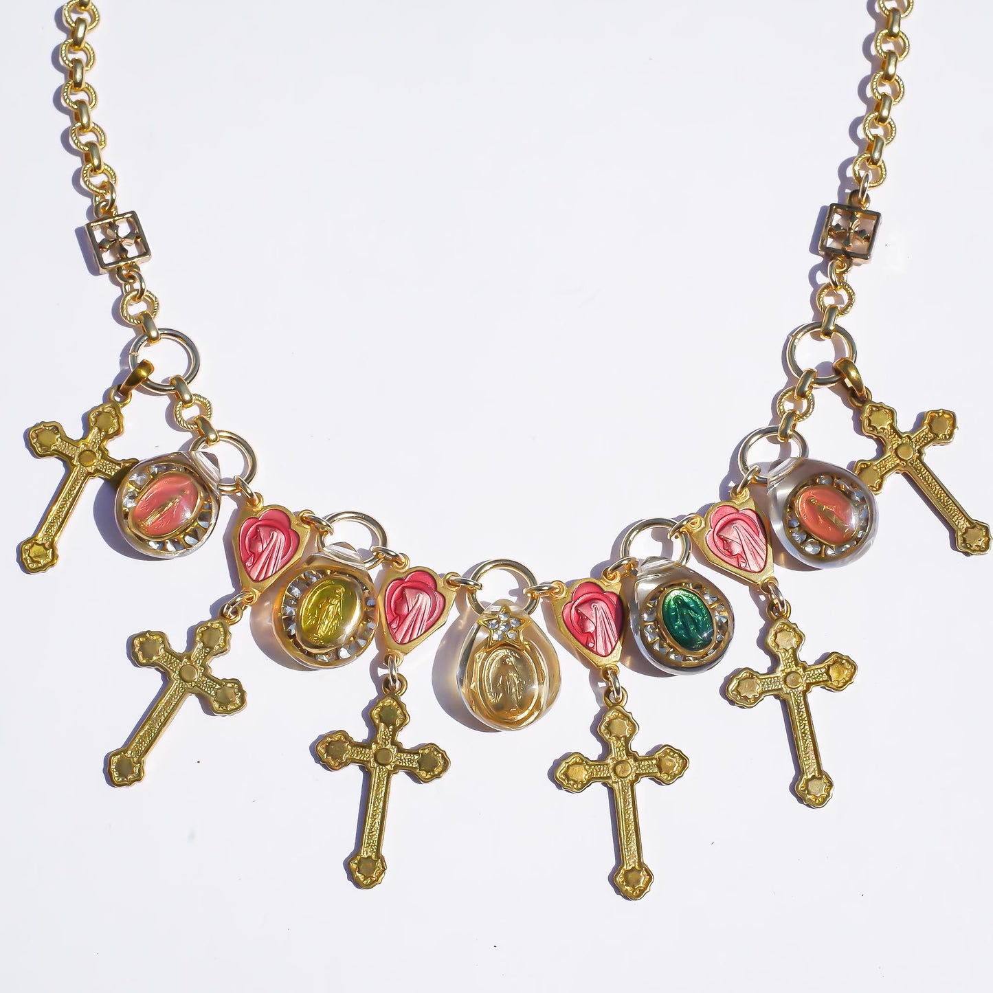 CROSS NECKLACE / MEDAI / HEART / MIX