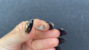BABY RING / PEARL / 10K / #0.5