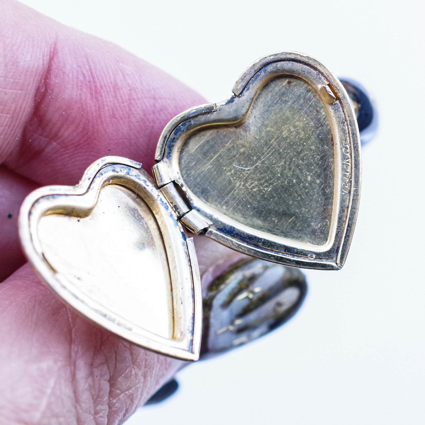 HEART LOCKET RING / FLOWER / #12