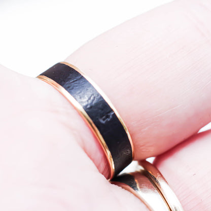 MOURNING RING / LONDON / 18K / #12