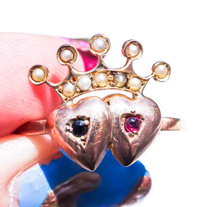 TWINS HEARTS RING / USA (9KPG) #12