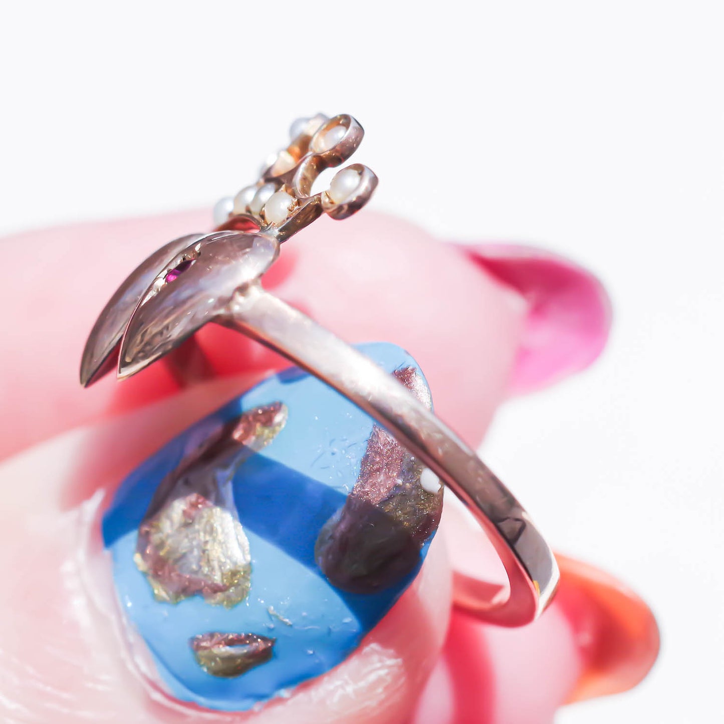 TWINS HEARTS RING / USA (9KPG) #12