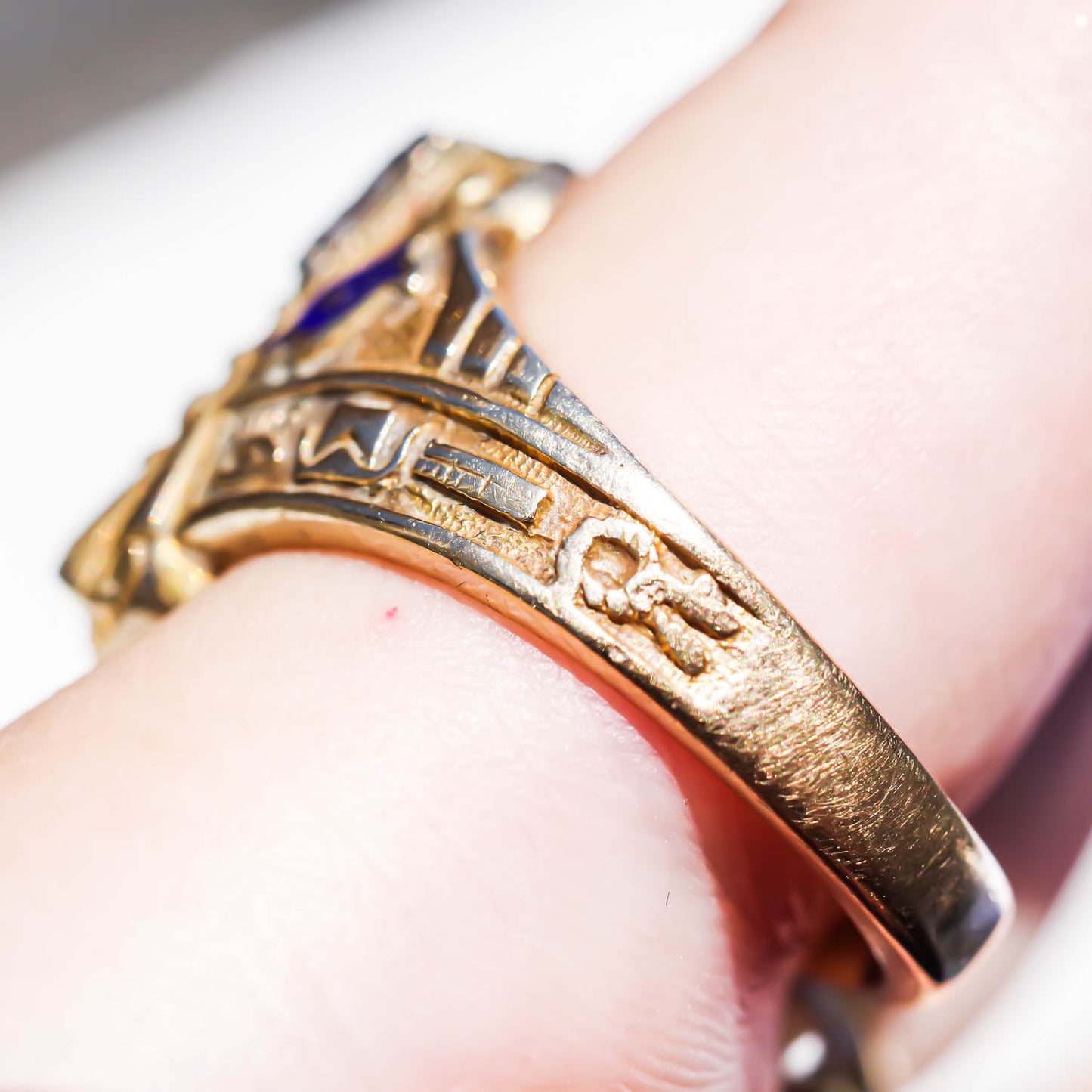 MASONIC RING / USA (10K) #21