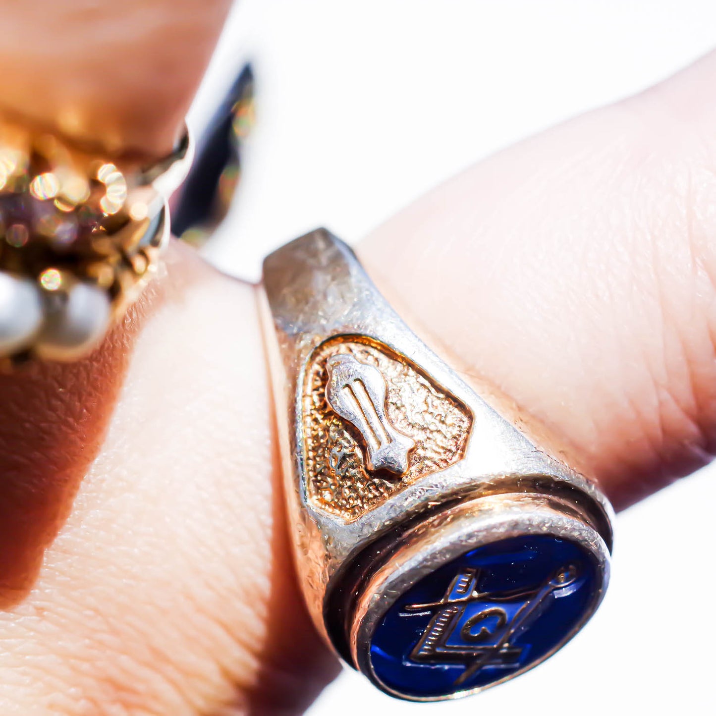 MASONIC RING / USA (SILVER925) #15