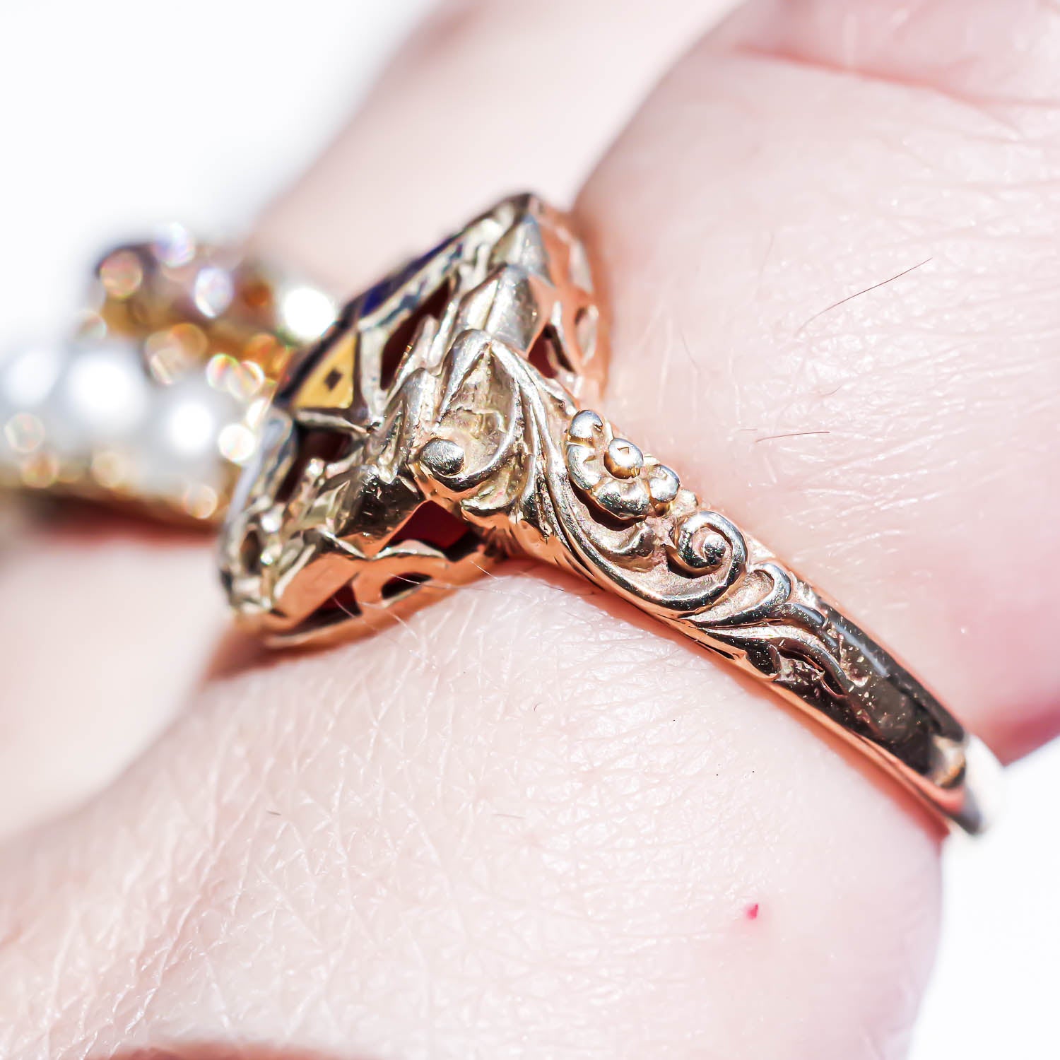MASONIC EASTERN STAR RING / USA (14K) #12 – RUKA MASONIC EASTERN STAR RING / USA (14K) #12 – RUKA