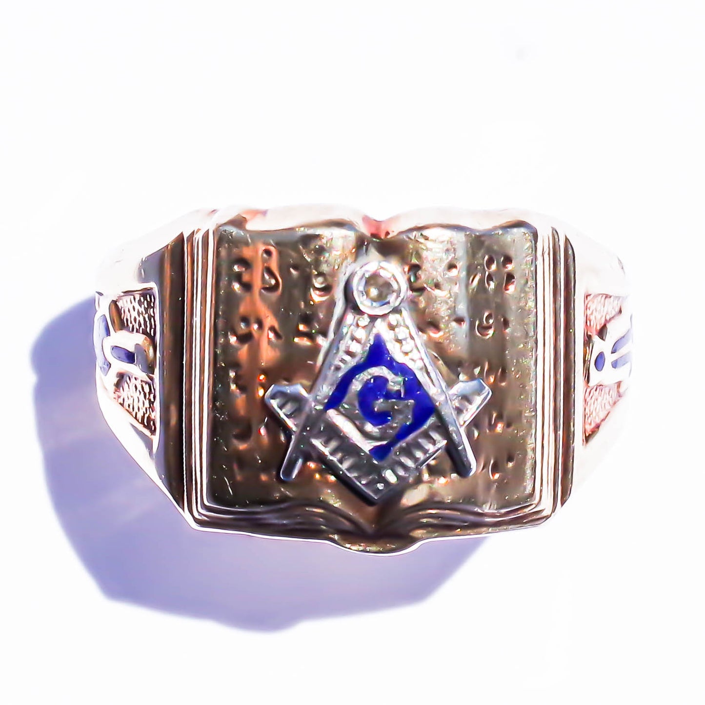 BOOK MASONIC RING / USA (10K) #22