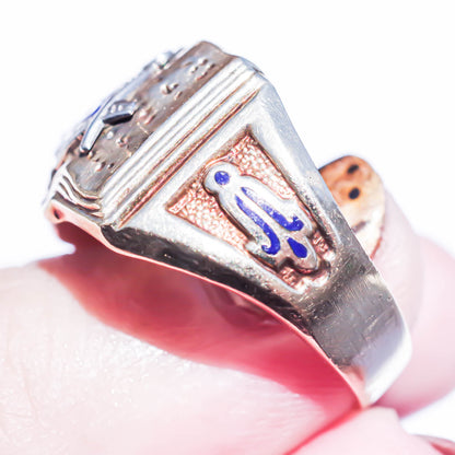 BOOK MASONIC RING / USA (10K) #22