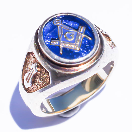 MASONIC RING / USA (SILVER925) #15
