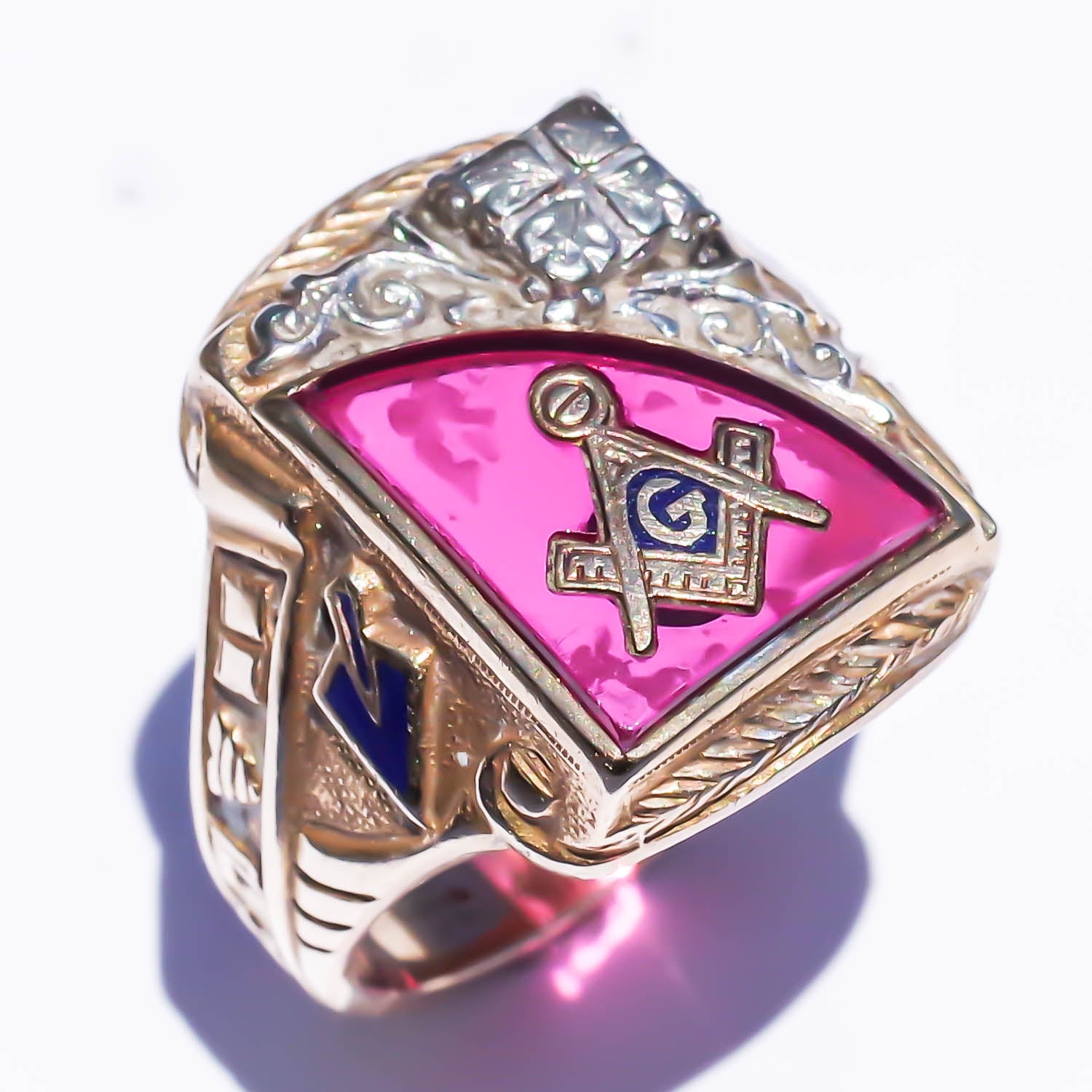 MASONIC RING / USA (10K) #21 – RUKA