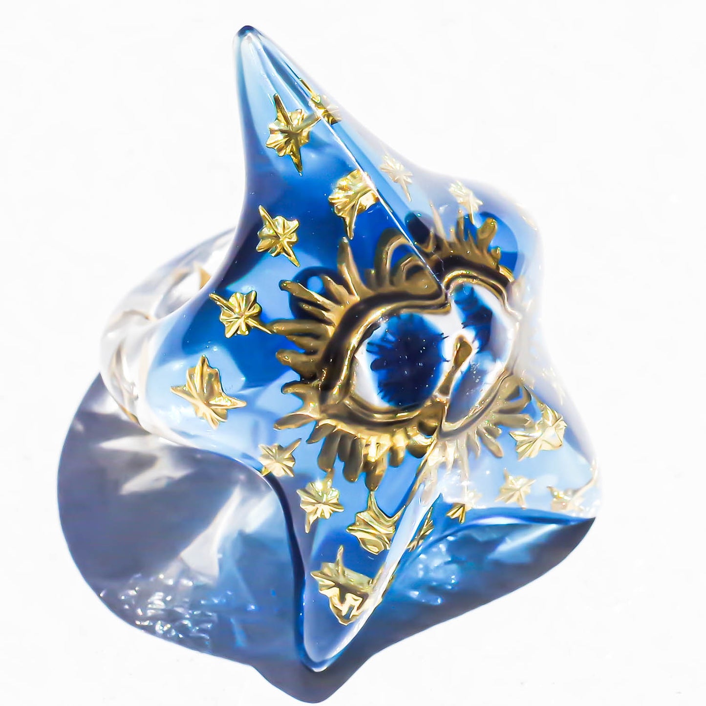 EYE STAR RING / BLUE 