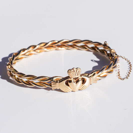 HEART BRACELET / 14KGF / UK / Claddagh