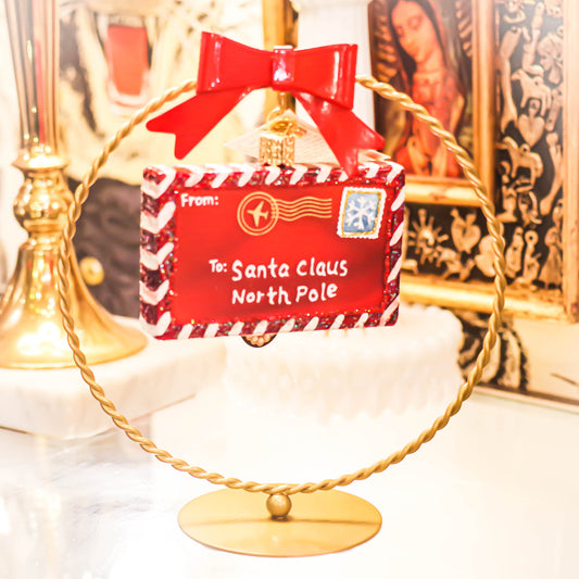 ORNAMENTS / LETTER TO SANTA / USA