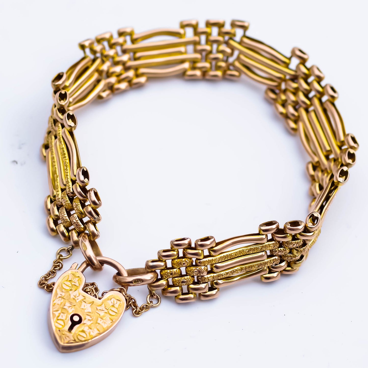 PADLOCK HEART BRACELET 3 / 9K / UK