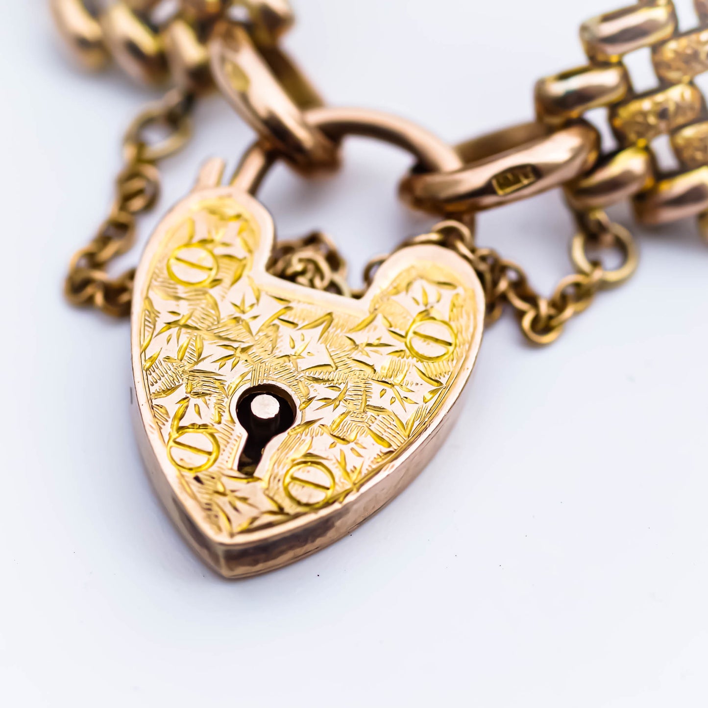 PADLOCK HEART BRACELET 3 / 9K / UK