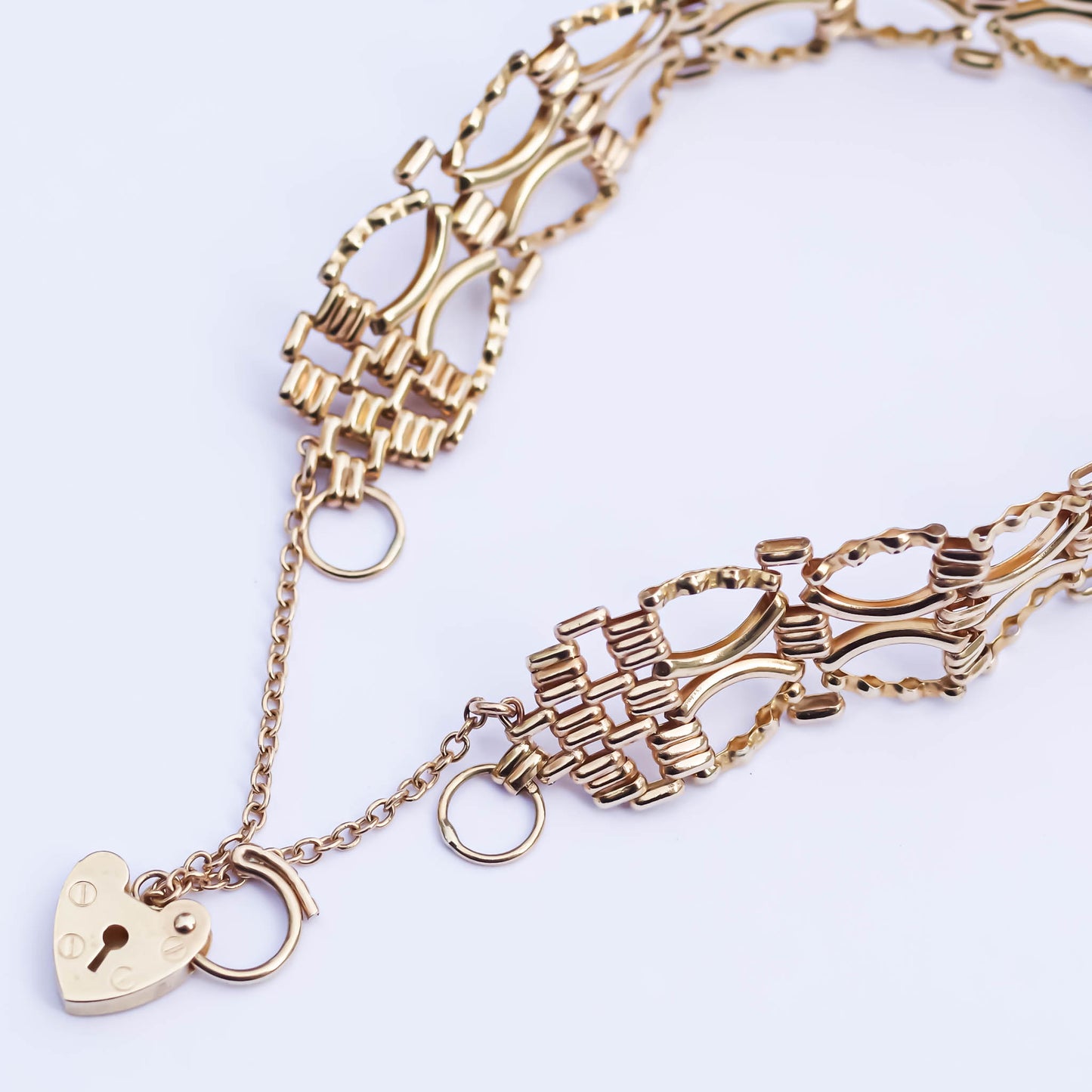 PADLOCK HEART BRACELET 1 / 9K / UK