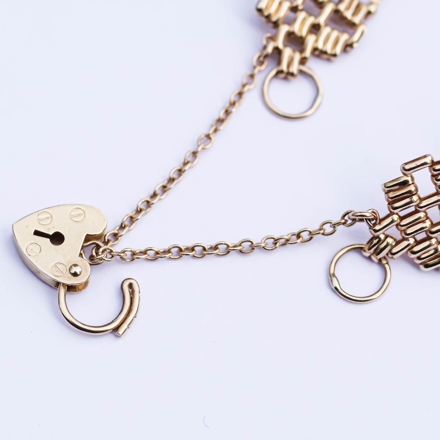 PADLOCK HEART BRACELET 1 / 9K / UK