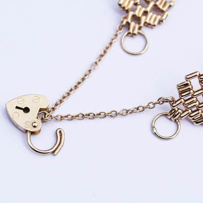 PADLOCK HEART BRACELET 1 / 9K / UK