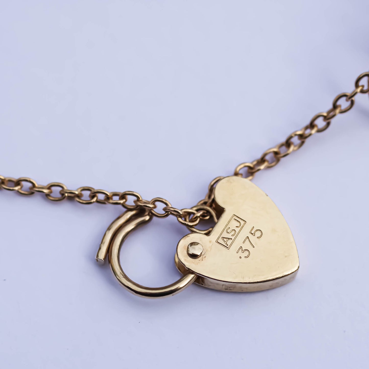 PADLOCK HEART BRACELET 1 / 9K / UK