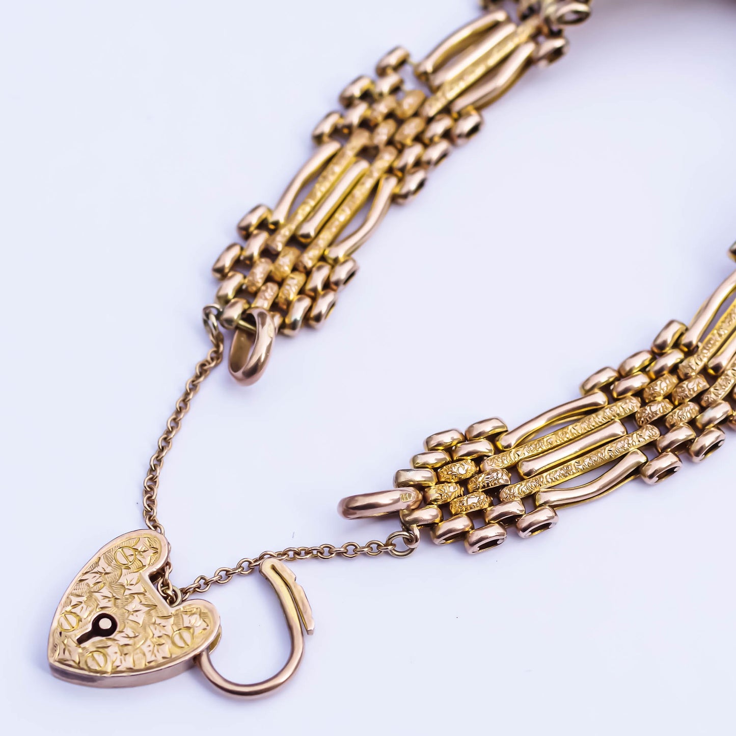 PADLOCK HEART BRACELET 3 / 9K / UK