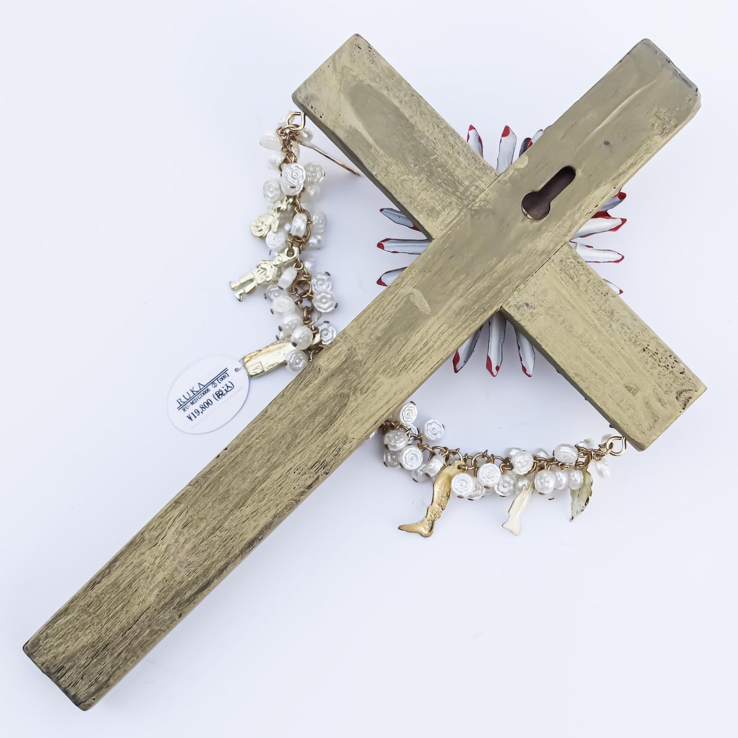CROSS DECOR / GOLD × SILVER × BLUE / MILAGRO