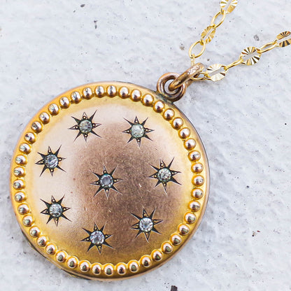 LOCKET NECKLACE / 8 STAR
