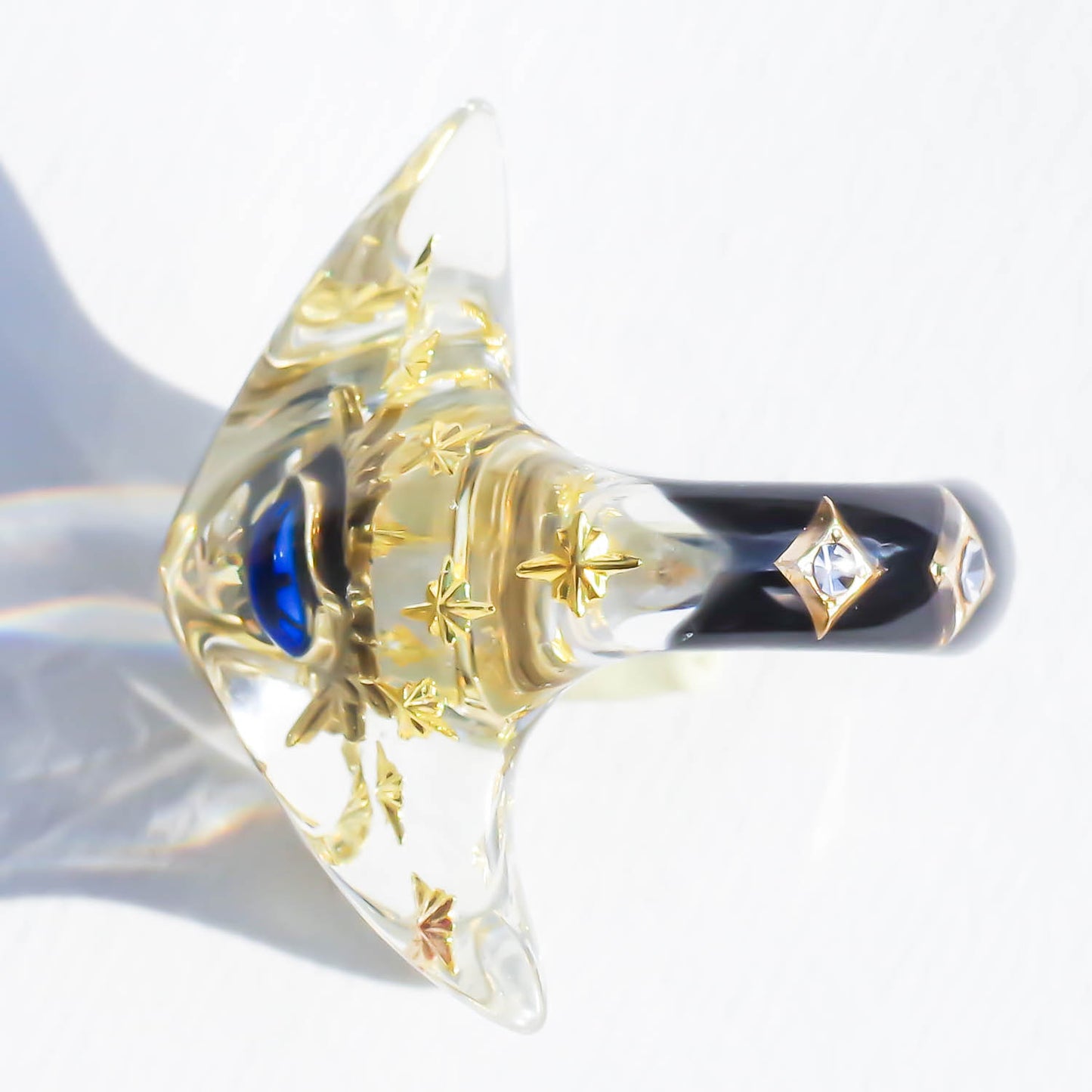 EYE STAR RING / CLEAR