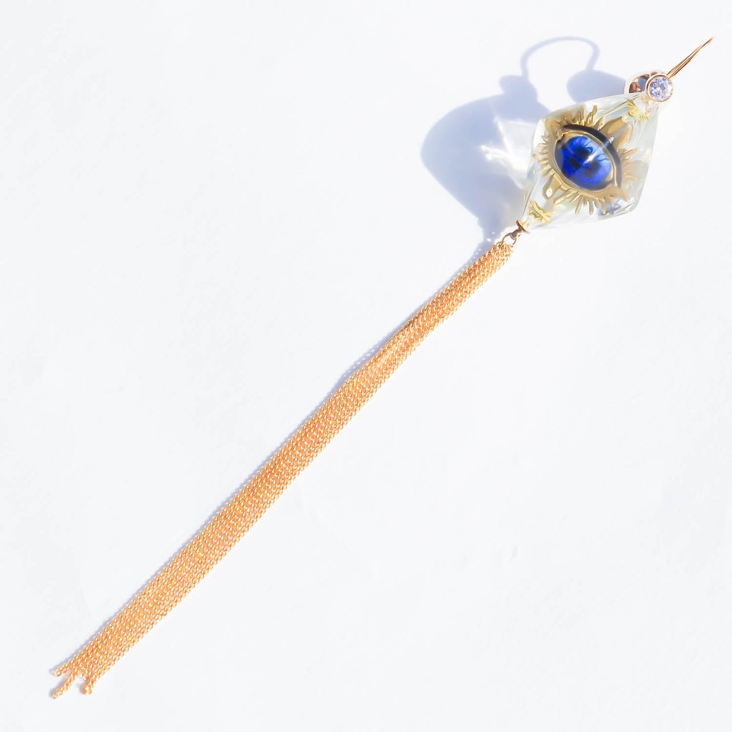 EYE EARRING / DIAMOND / CLEAR ( 1P )