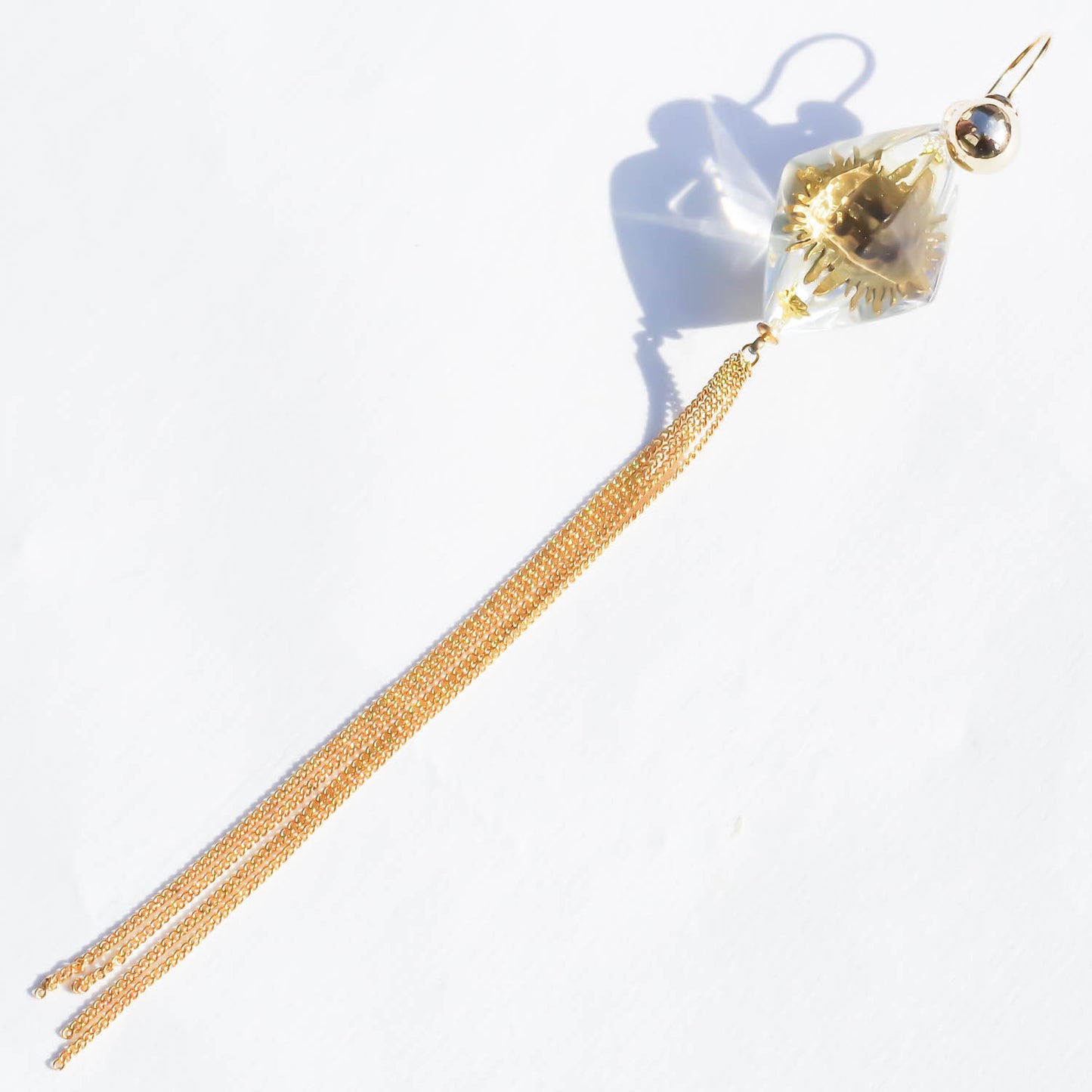 EYE EARRING / DIAMOND / CLEAR ( 1P )