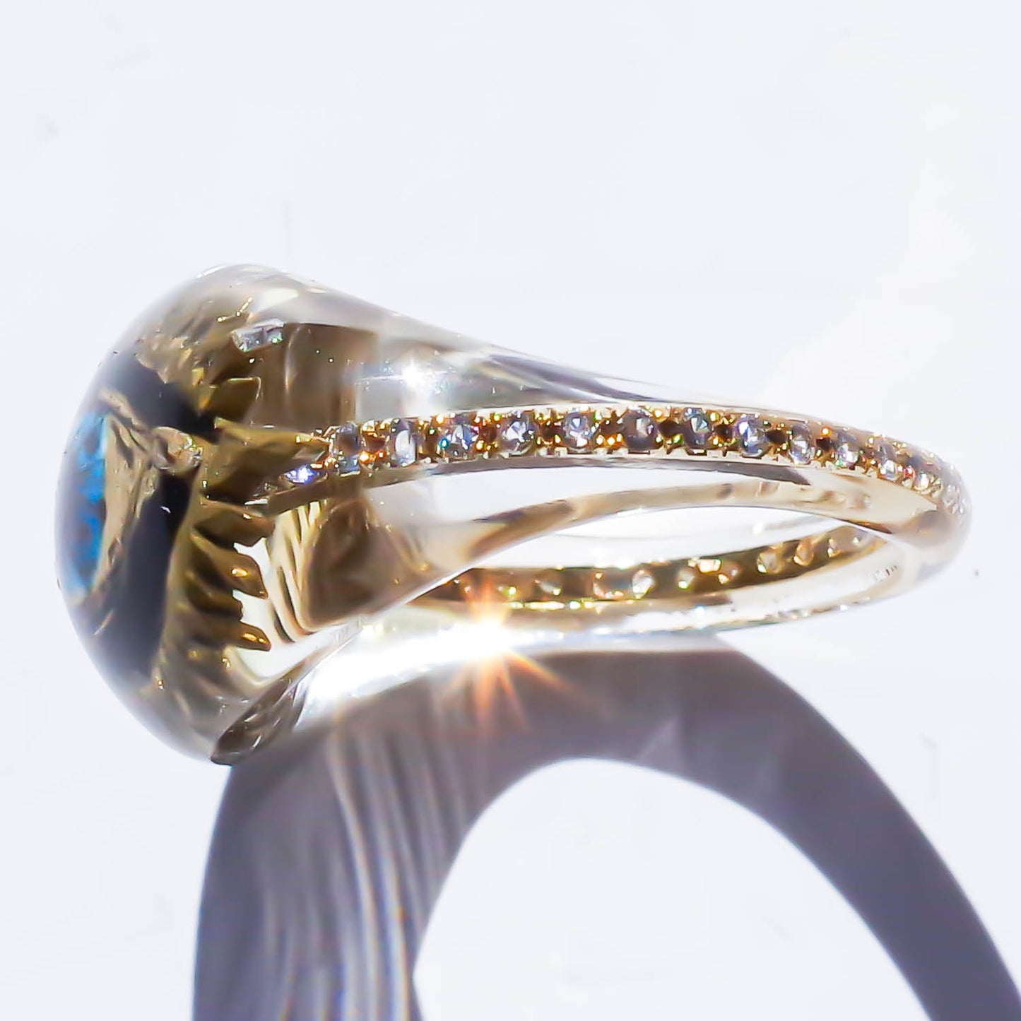 EYE RING / CRYSTAL / CLEAR /#6 #9