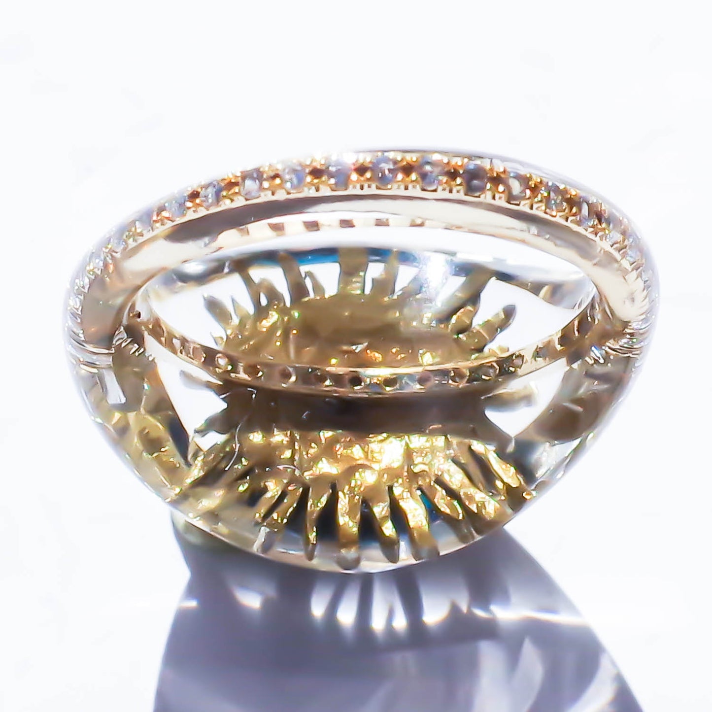 EYE RING / CRYSTAL / CLEAR /#6 #9