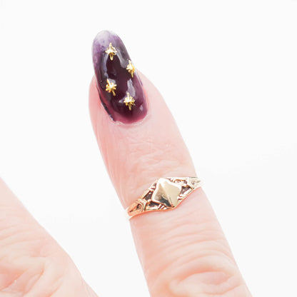 BABY RING /  SQUARE / 10K / #0