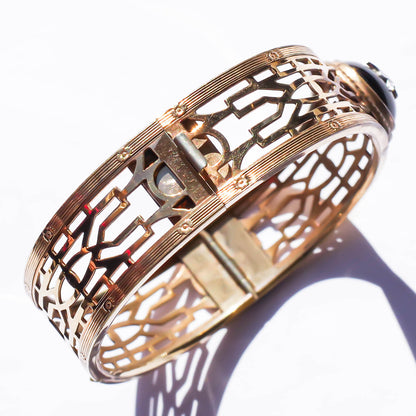 BLACK STAR BRACELET / USA / 1800S / 14kgf