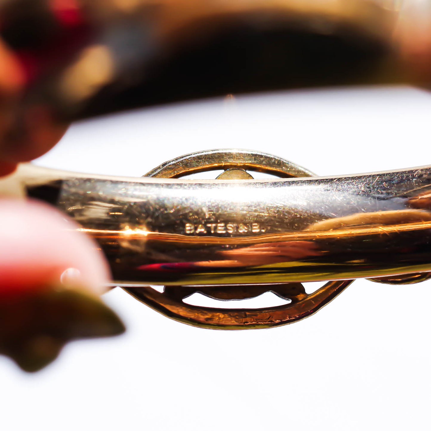 LION BRACELET / USA / 1800S / 14KGF