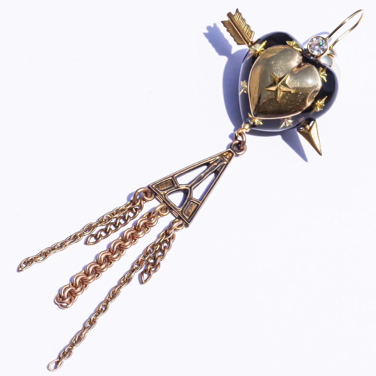 HEART EARRING 8 / ARROW / 1P