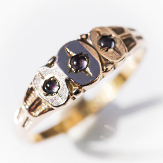 BABY RING / AMETHYST / 10K / #1.5