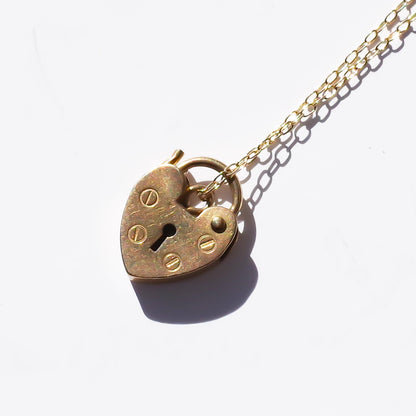 HEART NECKLACE / lockhart / UK / 9K