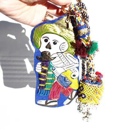 KEY RING キーホルダー / ラッキーチャーム (スカル5)